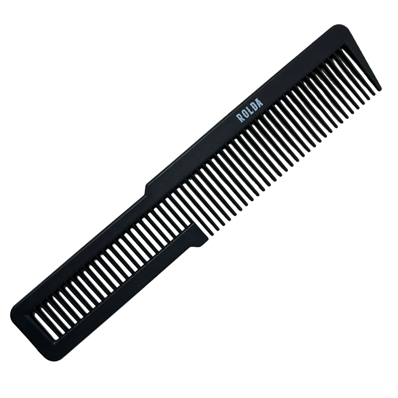 Peine Rolda Cutting Carbon Fiber Comb 8&quot;- Negro