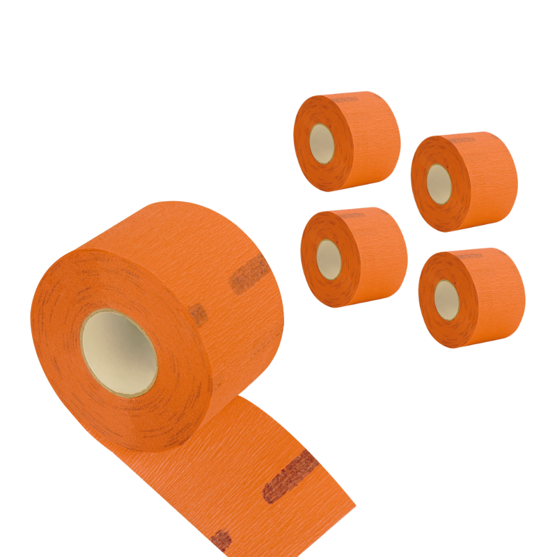 Papel de Cuello Rolda Barber Neck Strips - Naranja