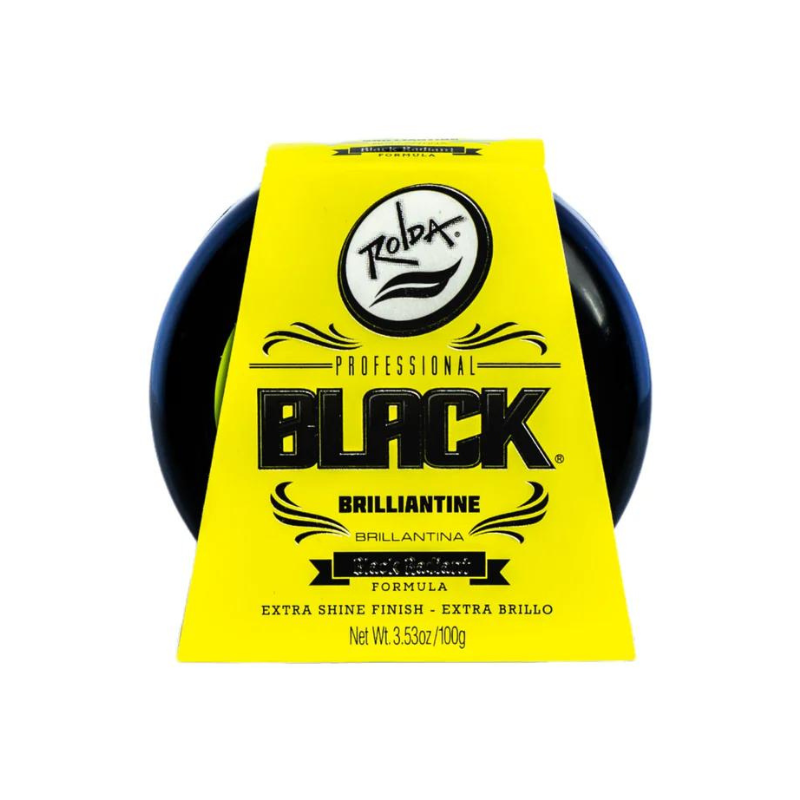 Cera Brillante Rolda Black Brilliantine Wax 100gr