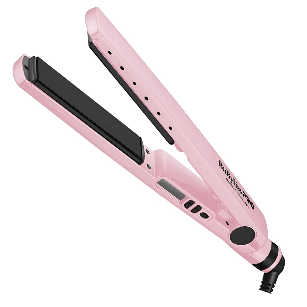 Plancha Babylisspro Iónica 1 1/4&quot; Pink Edition Doble Voltaje