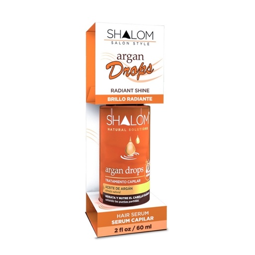 [SHALOM056] Drops Argan Serum Capilar 60 ml