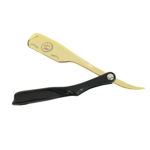 [992848] Rolda Steel Straight Navaja - Dorado