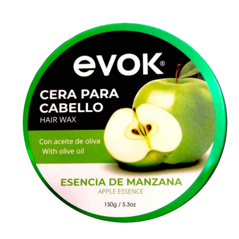 Cera para Cabello Hair Wax Esencia de Manzana Evok