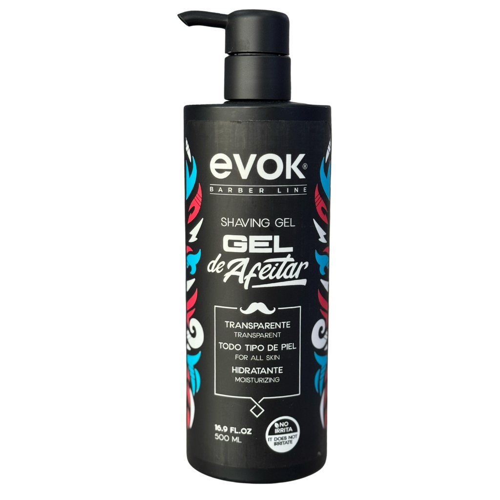 Gel de Afeitar Shaving Gel Evok 500ml