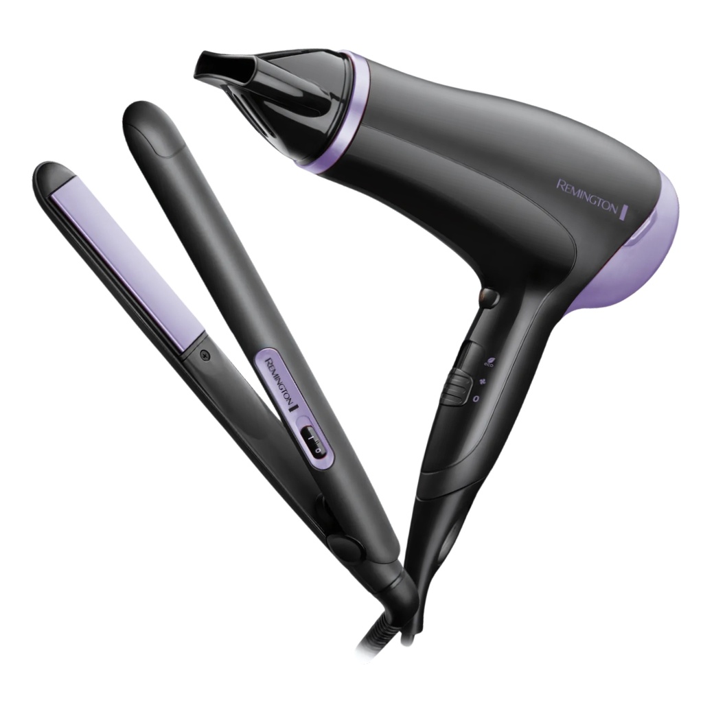Combo de Plancha + Secadora Style Essentials Remington