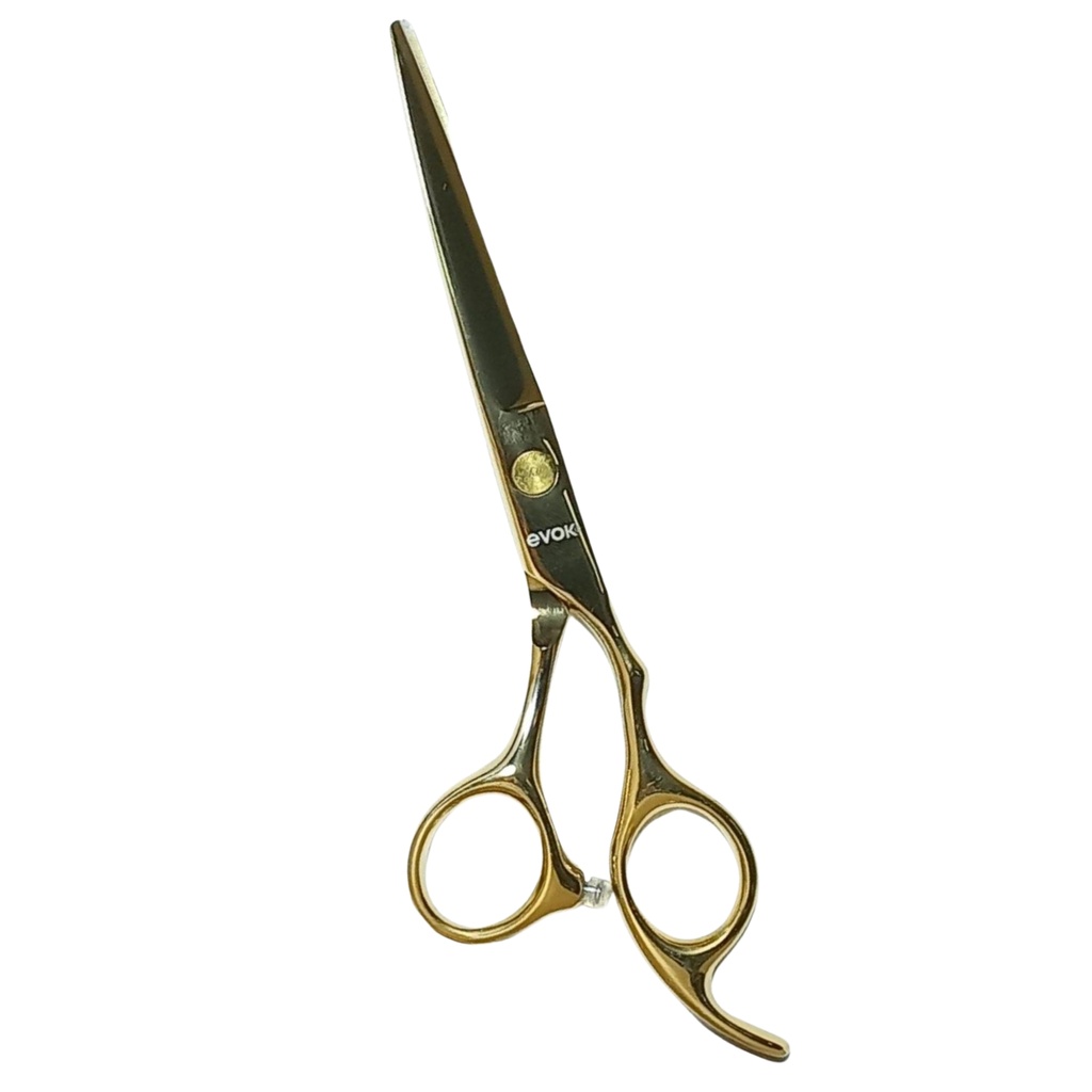 Tijera de Corte Dorada Evok HS-409