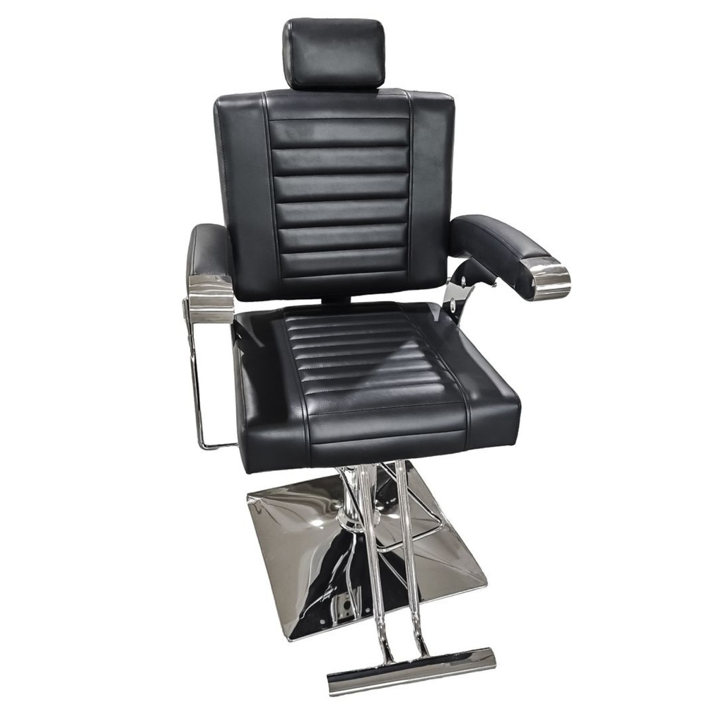 Silla Boston Hidráulica Reclinable Negra Beauty Furniture