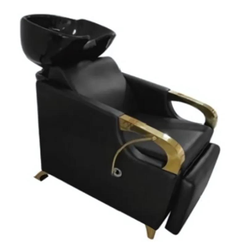 Lavacabezas Londres Negra/Dorada Beauty Furniture