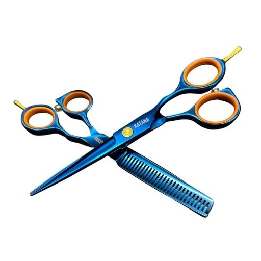 [FYD-25] Tijeras Katana Fun Blue 440C 5.5&quot;