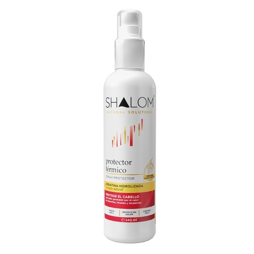 [SHALOM032] Spray Termo Protector Con Keratina 8 Fl Oz