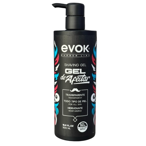 [EV-SFM02] Gel de Afeitar Shaving Gel Evok 500ml