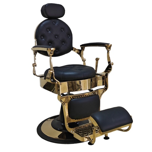 [D-9327A] Sillon de Barbero Vintage Dorada D-9327A Beauty Furniture