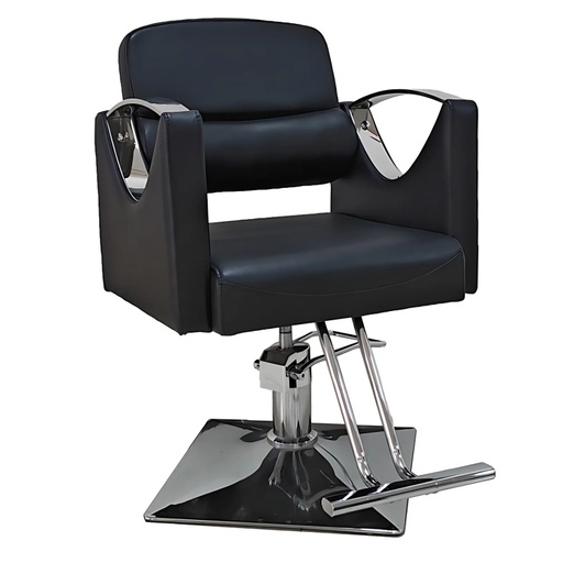 [935] Silla Beirut Hidráulica Negra Beauty Furniture