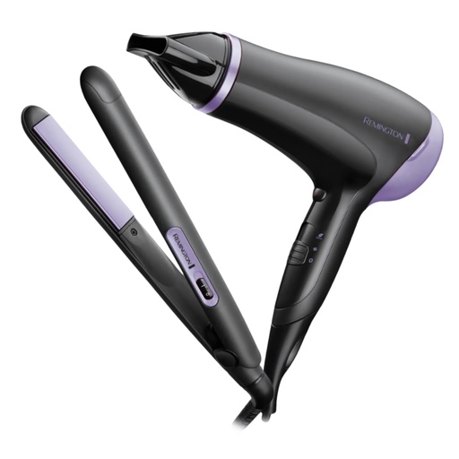 [D3016GP] Combo de Plancha + Secadora Style Essentials Remington