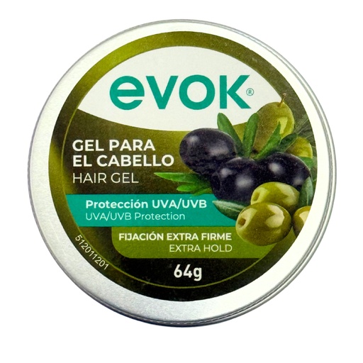 [EV-MNEC62-OLIVA] Gel para Cabello Evok Oliva + Vitamina B